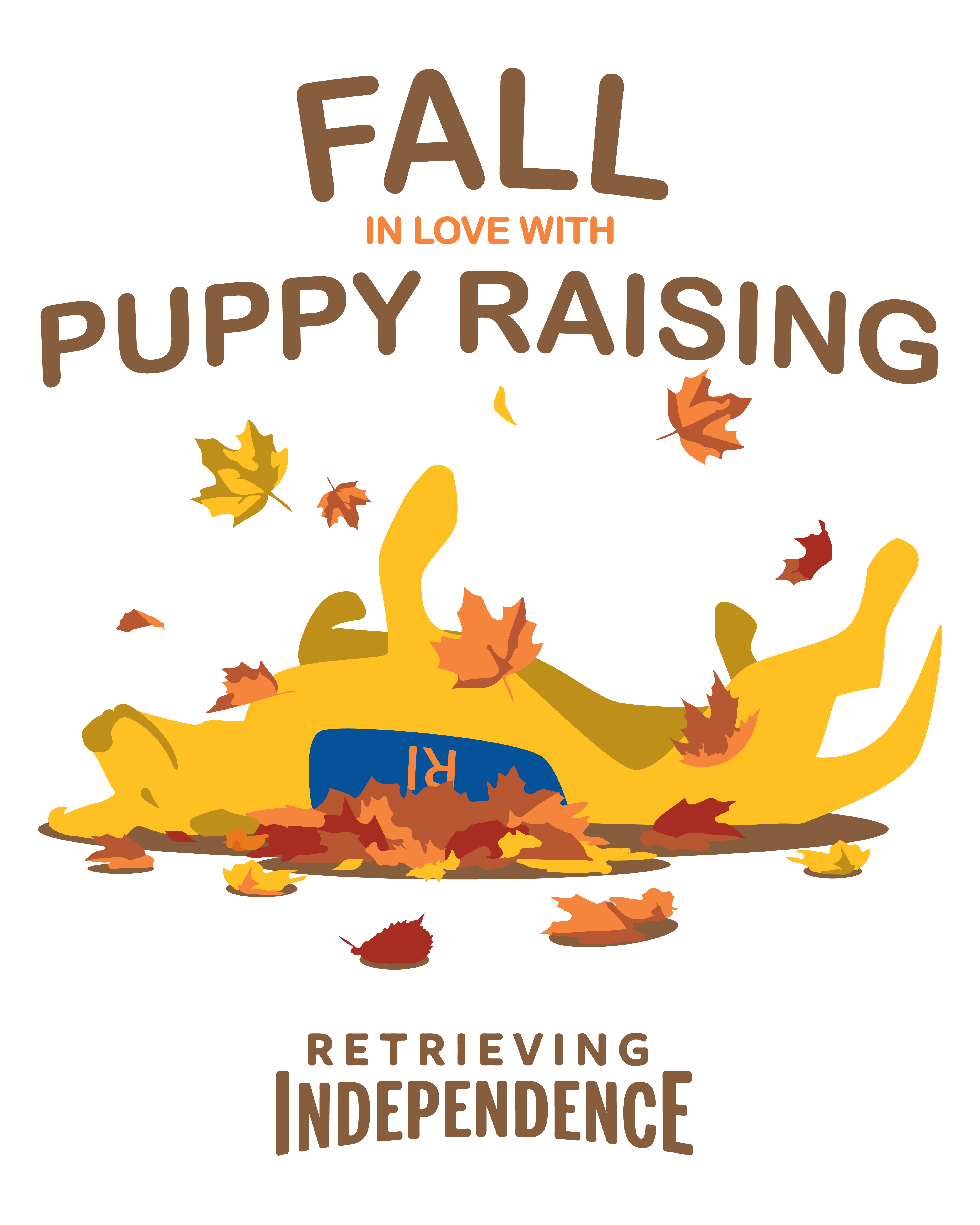 New Puppy Raising T-shirt: Fall in Love with Puppy Raising!